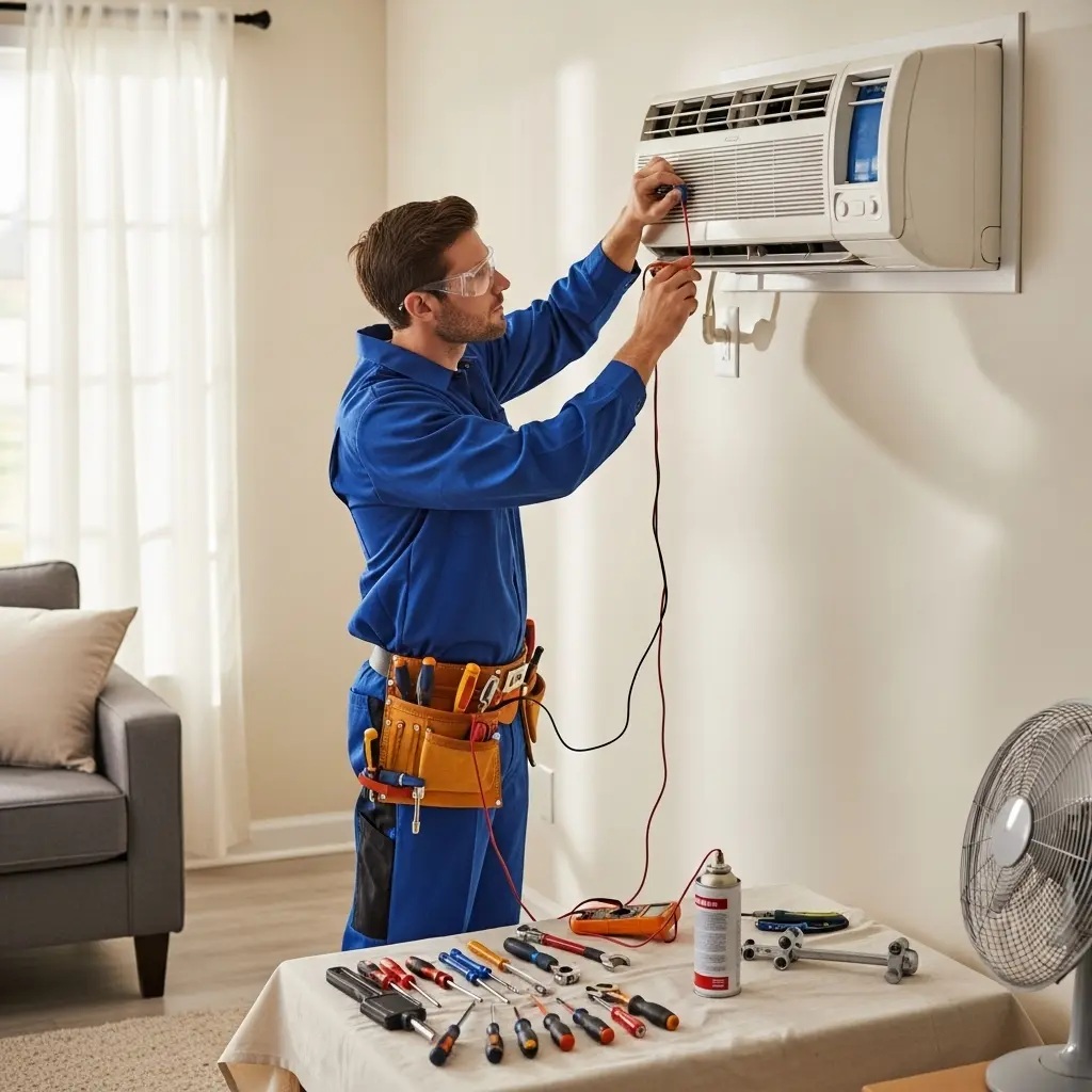 Güdül İndesit İndesit klima gaz dolumu ve bakım – Enerji verimliliği artırıldı. - Teknik servis örneği